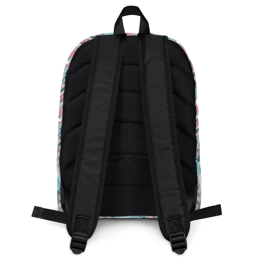 1000 y 2000 Dominican Pesos All-Over Print Backpack