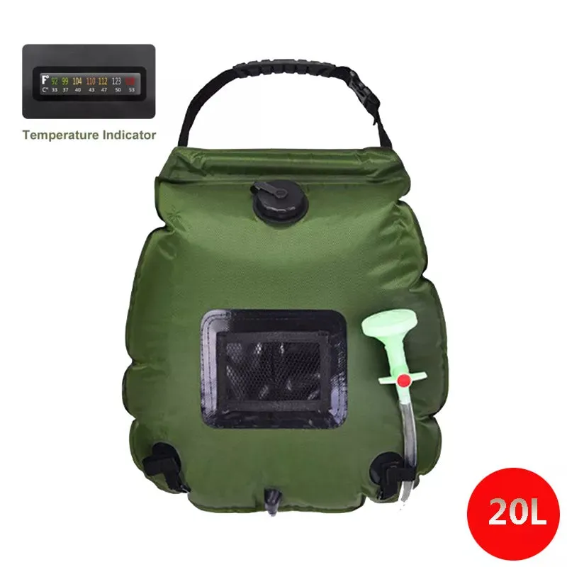 20L Outdoor Camping Solar Heated Shower Bag