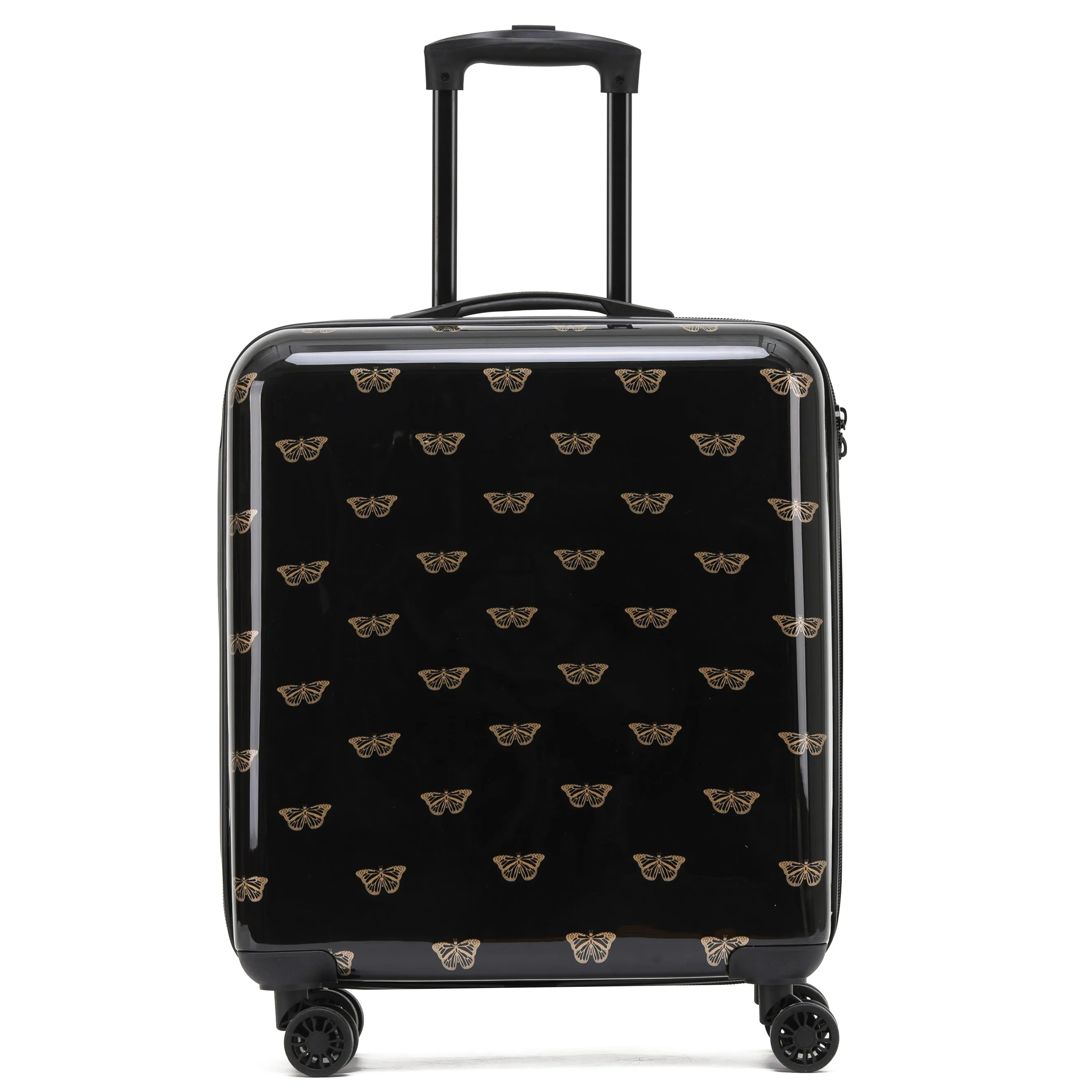 8 Wheel Hard Case Suitcases TSA Lock - Underseat Overhead Cabin & Large Check-in