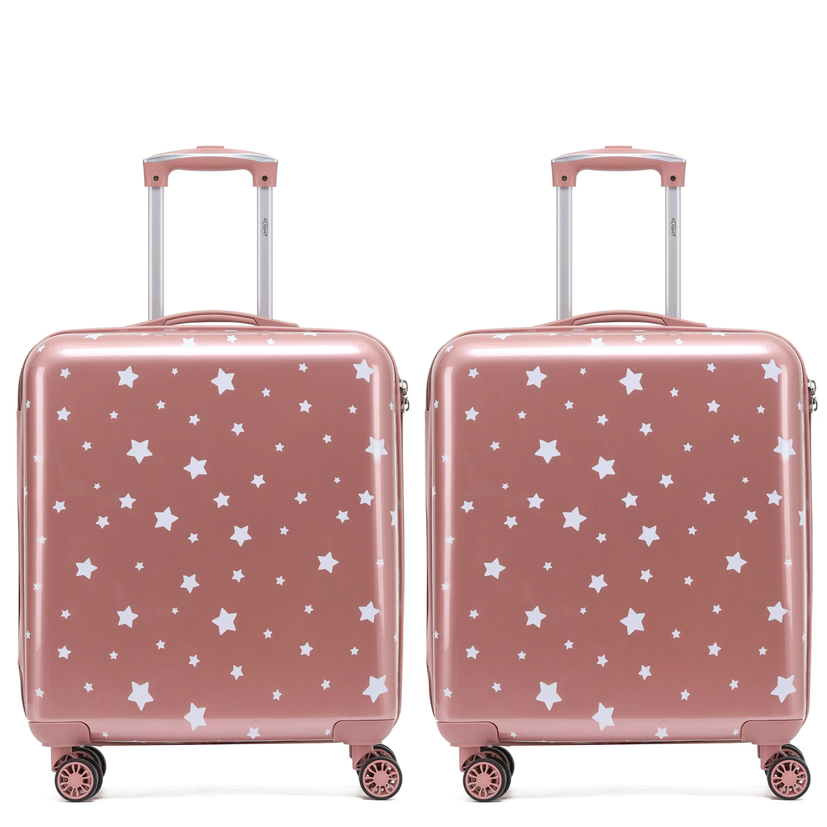 8 Wheel Hard Case Suitcases TSA Lock - Underseat Overhead Cabin & Large Check-in