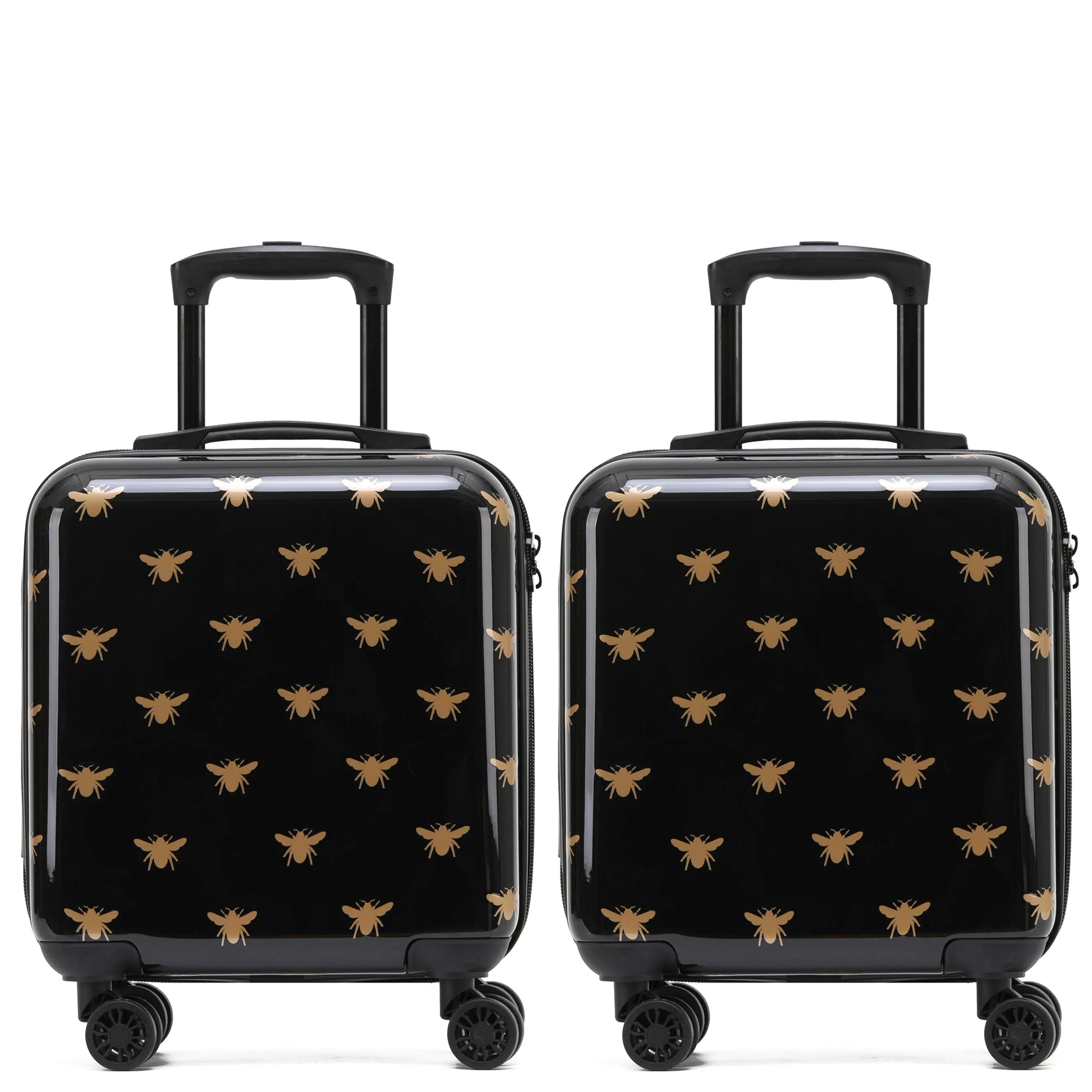8 Wheel Hard Case Suitcases TSA Lock - Underseat Overhead Cabin & Large Check-in