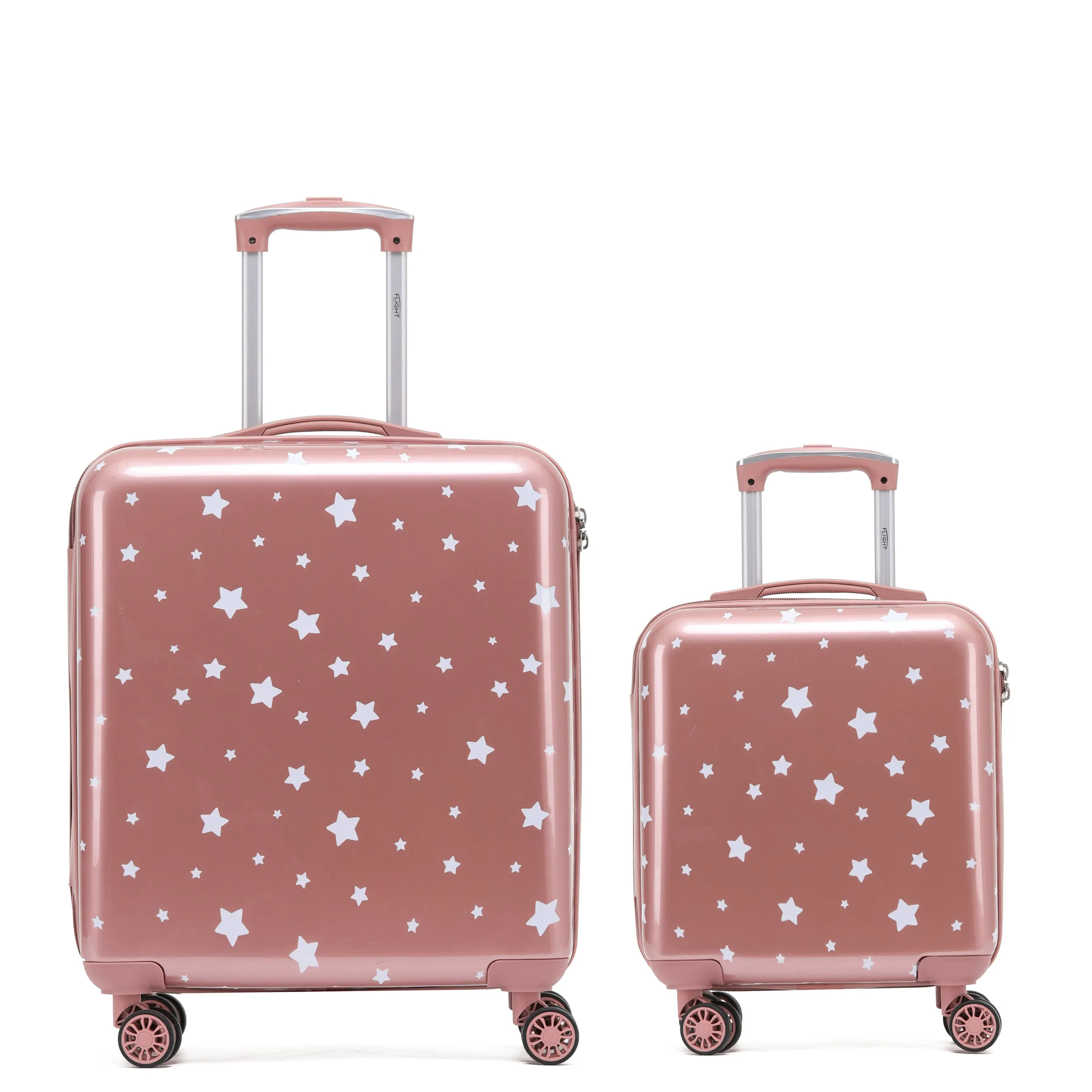 8 Wheel Hard Case Suitcases TSA Lock - Underseat Overhead Cabin & Large Check-in