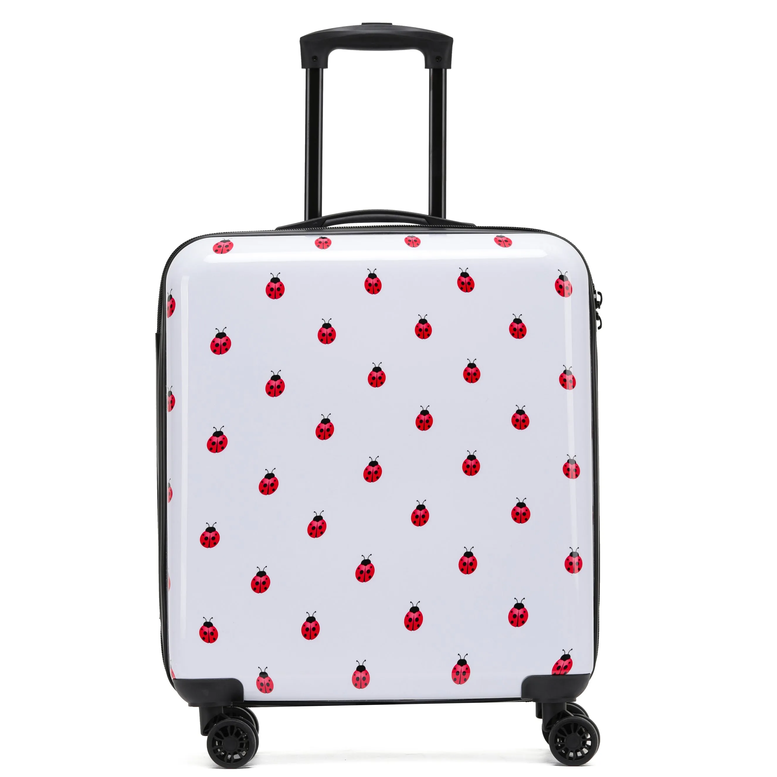 8 Wheel Hard Case Suitcases TSA Lock - Underseat Overhead Cabin & Large Check-in