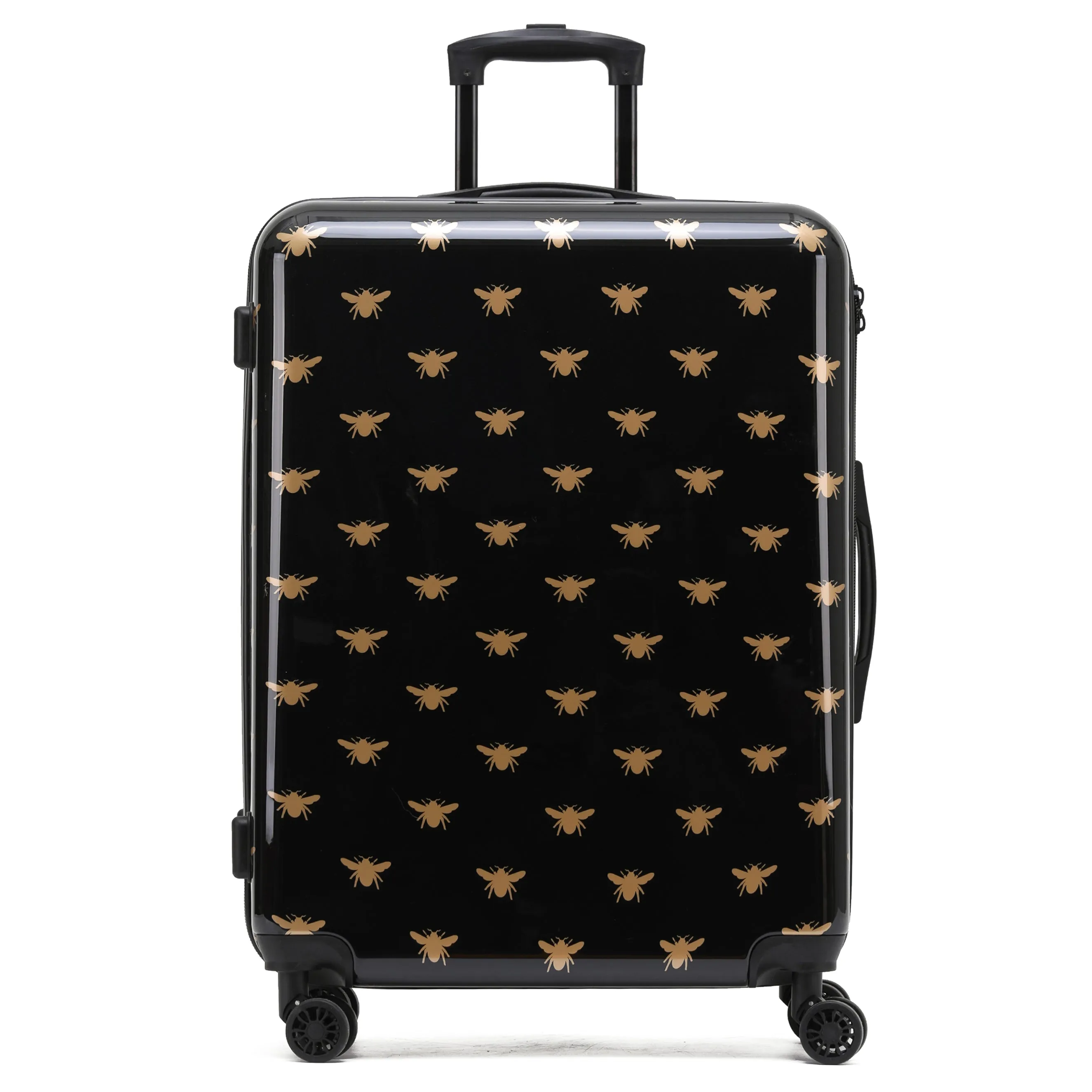 8 Wheel Hard Case Suitcases TSA Lock - Underseat Overhead Cabin & Large Check-in