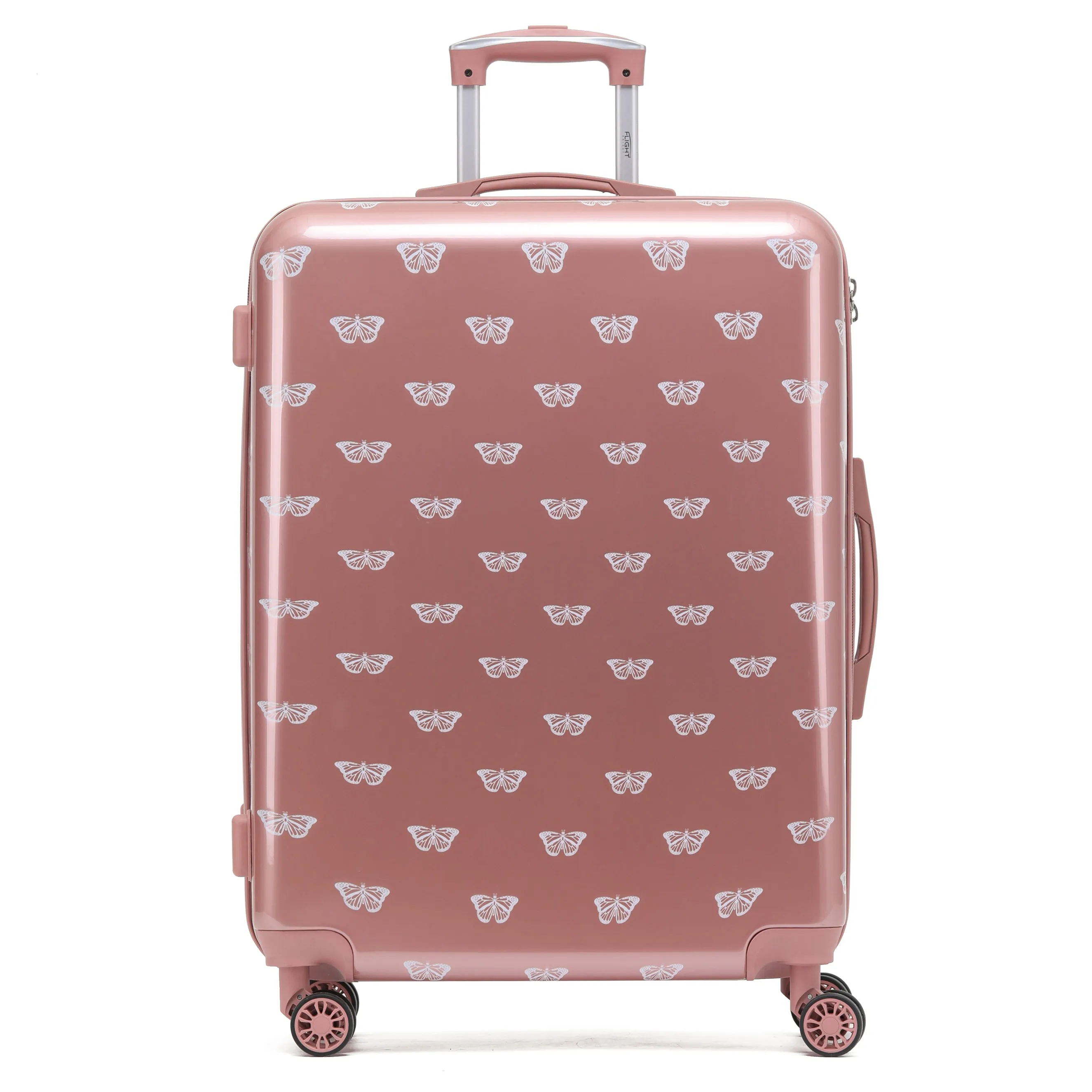 8 Wheel Hard Case Suitcases TSA Lock - Underseat Overhead Cabin & Large Check-in