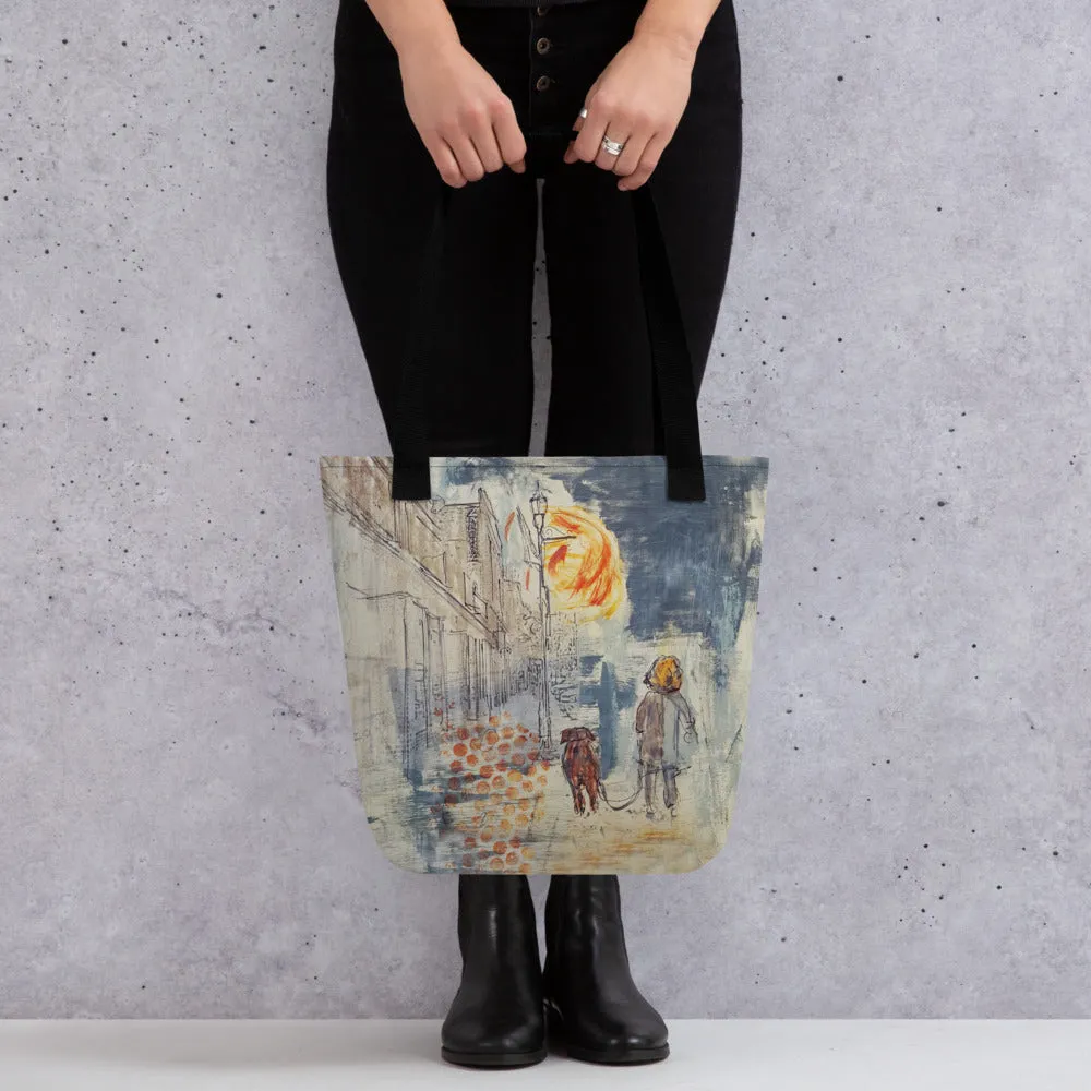 A Walk With My Friend - Artful Tote Bag