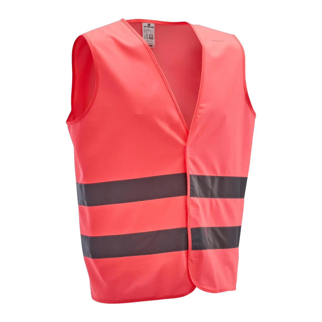 Adult High Visibility Safety Vest 500 - Neon