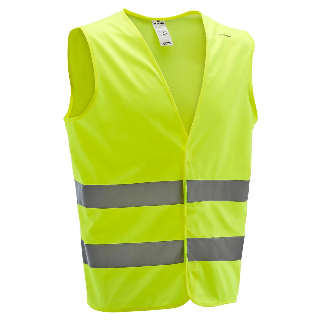 Adult High Visibility Safety Vest 500 - Neon
