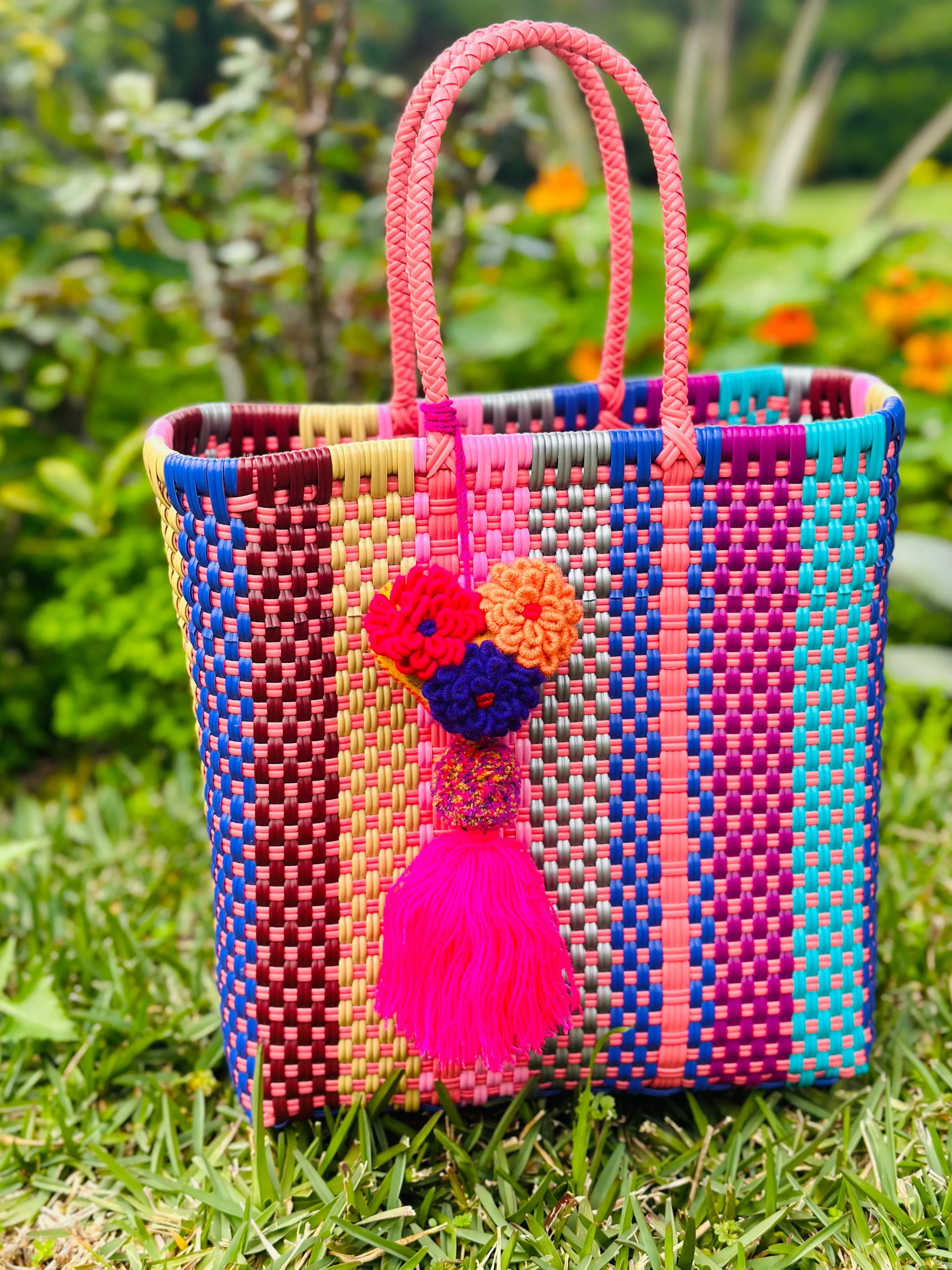 Arcoíris Corazón Tote