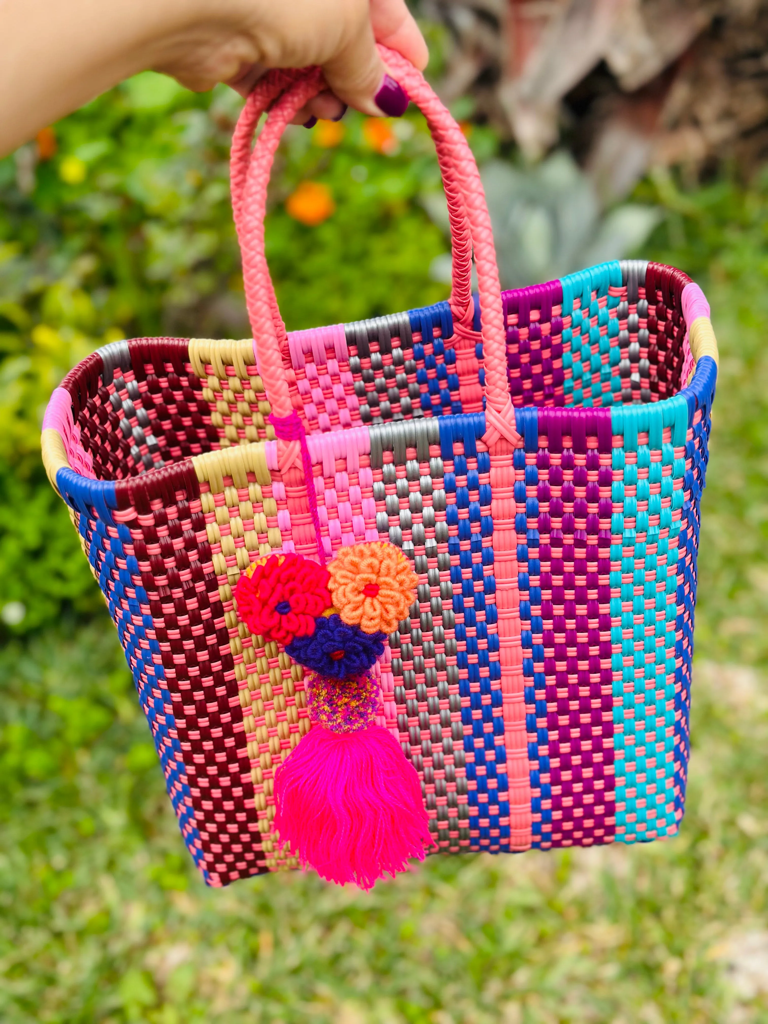 Arcoíris Corazón Tote