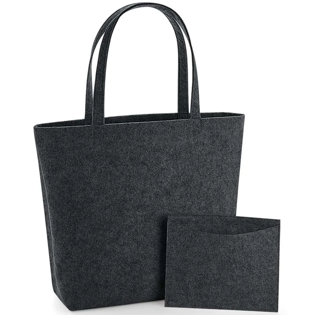 BagBase Felt Shopper