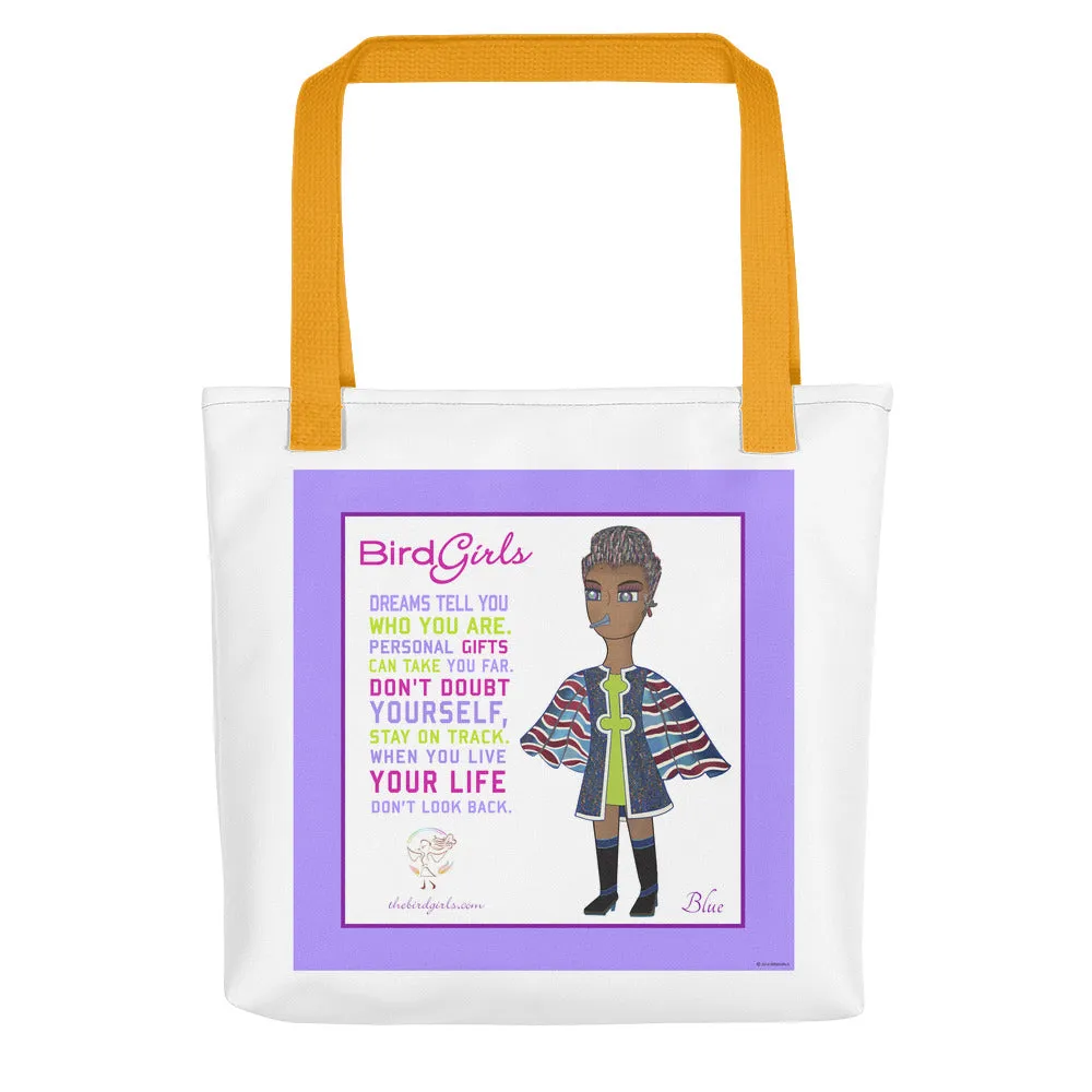 Blue Tote bag