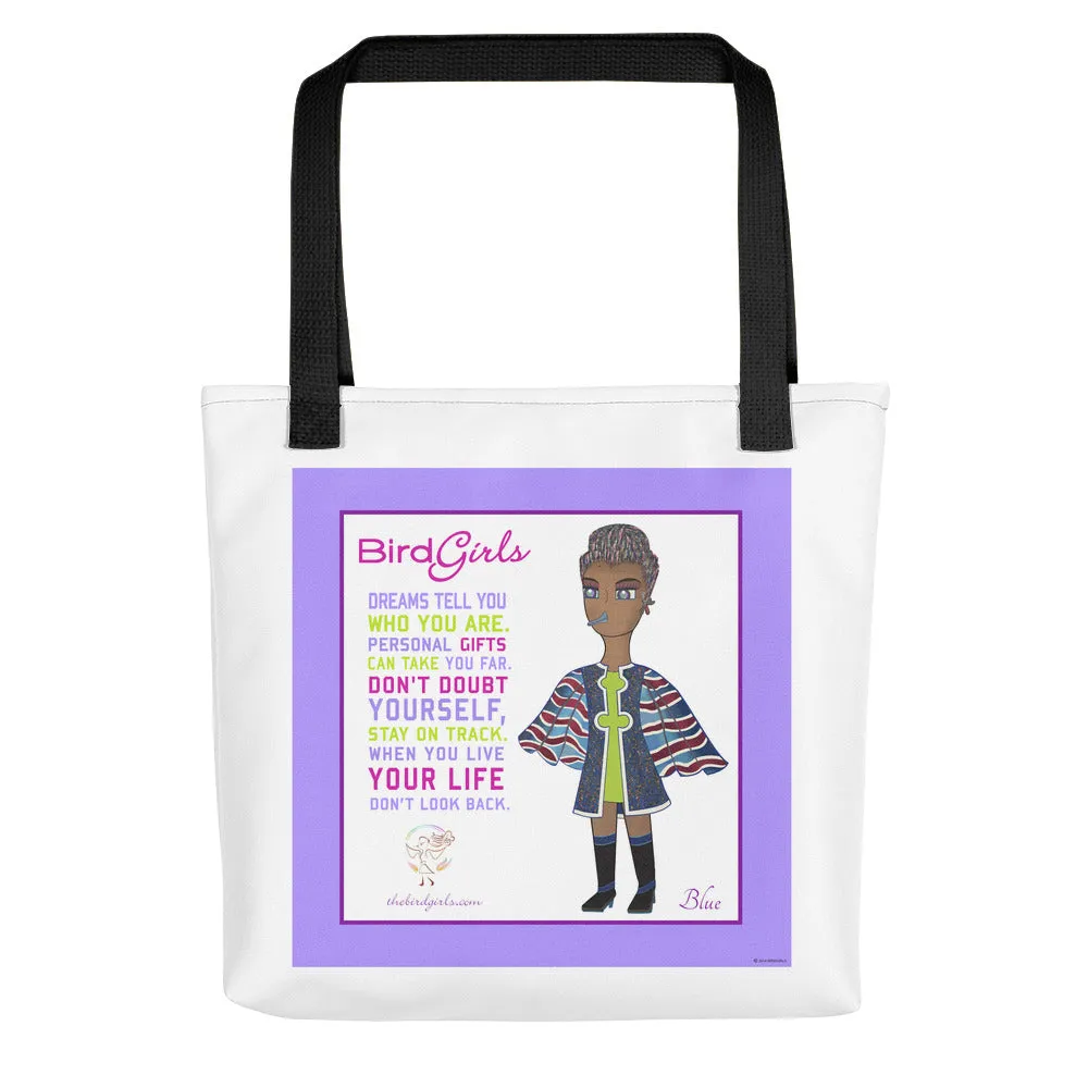 Blue Tote bag