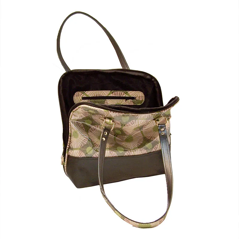 Bowling Bag in green bloom