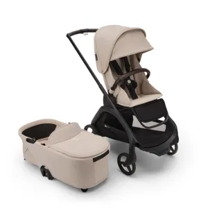 Bugaboo Dragonfly Pushchair with Carrycot - Desert /Taupe