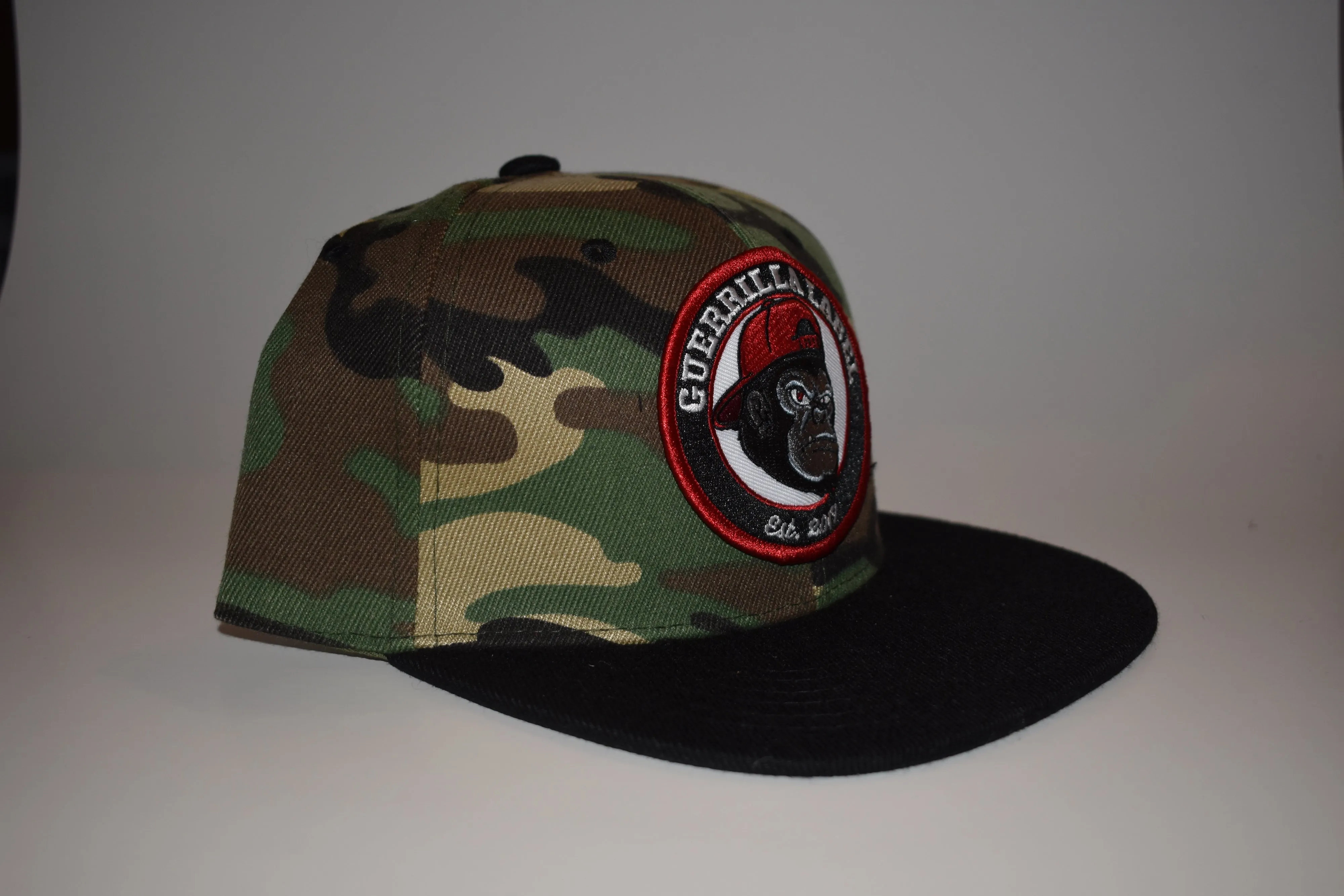 Camo/Black Snapback