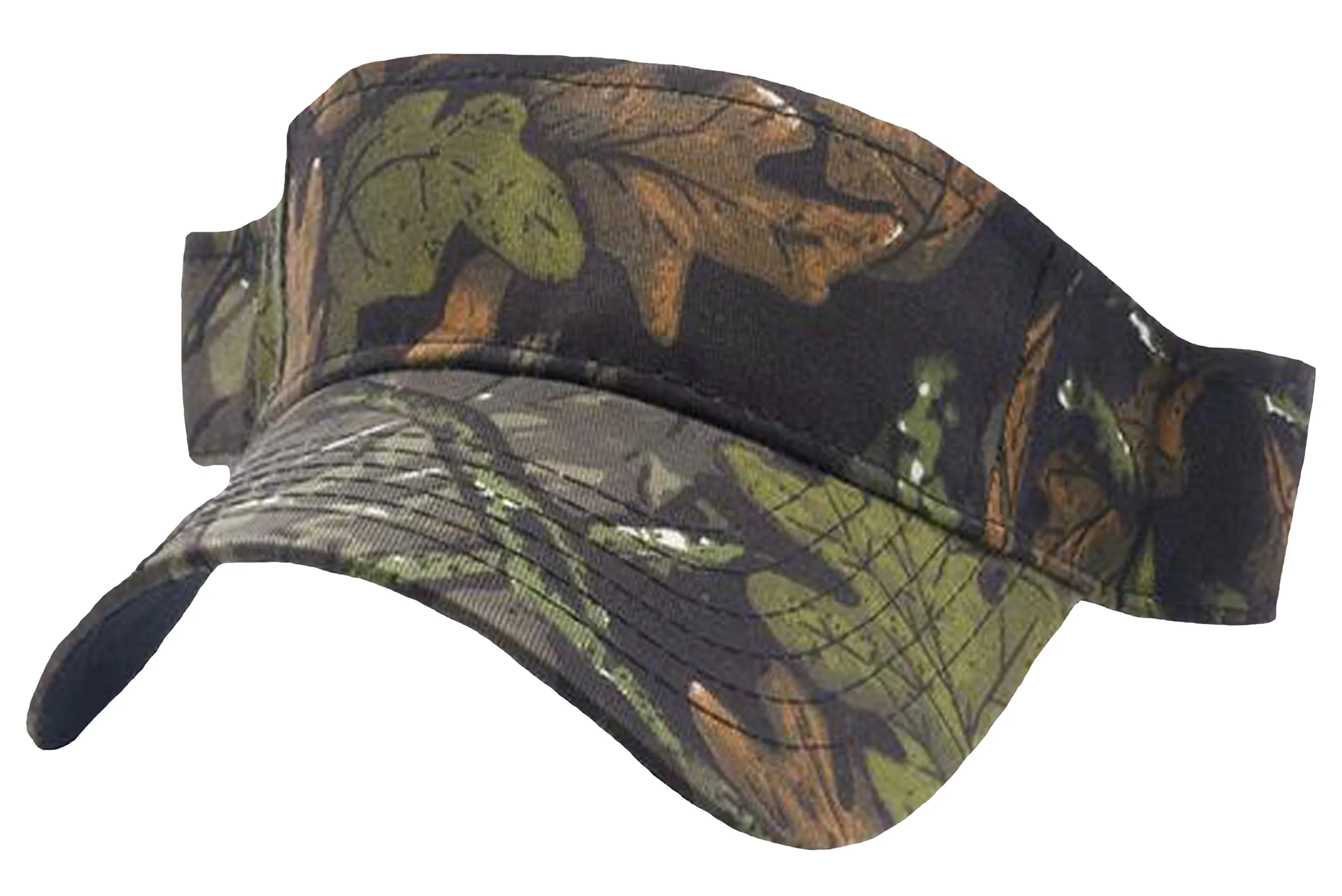 Camouflage Golf Visor Camo Hunting Visors Military Mossy Moss Oakleaf