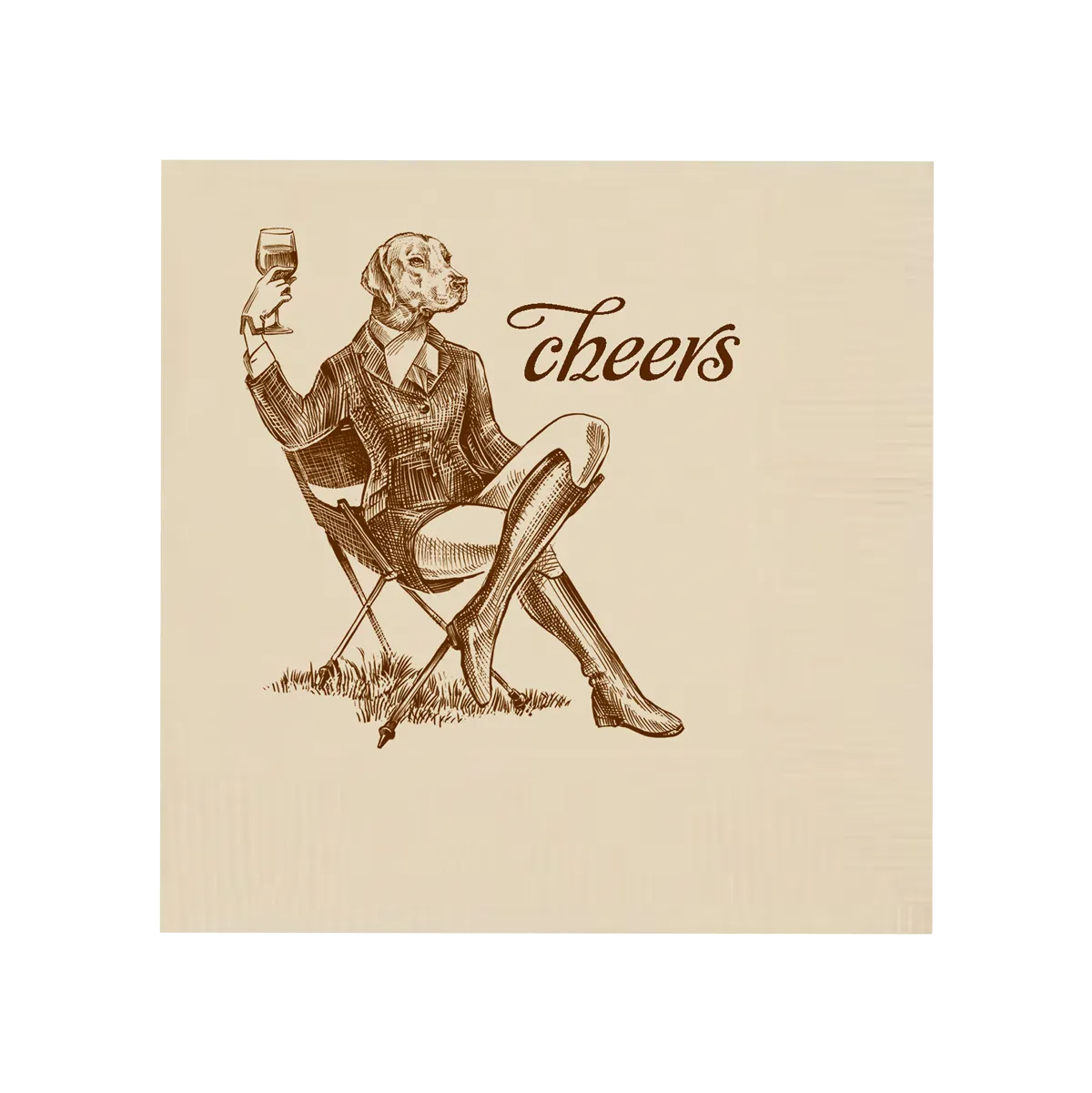 Cheers Lab Cocktail Napkins