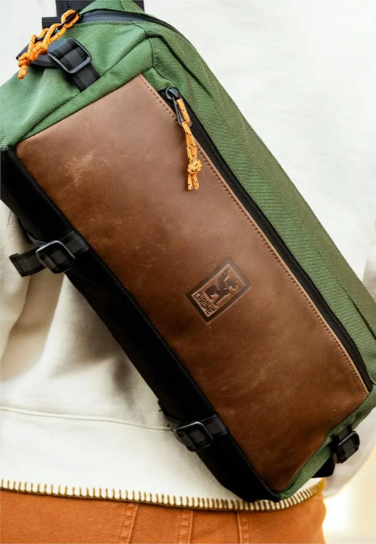 Chrome Industries Kadet Sling Leather Green