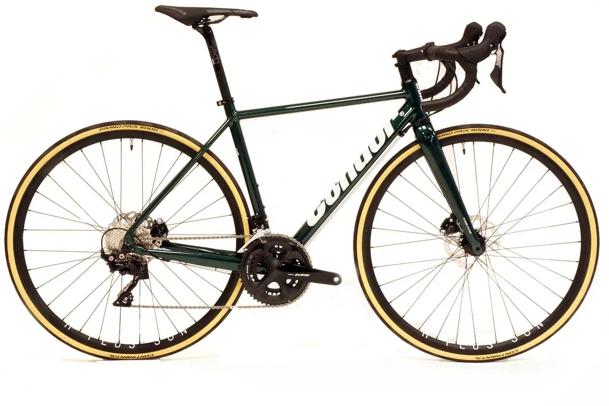 Condor Italia RC Disc 49cm Road Bike | Race ready alloy with Shimano 105 Groupset