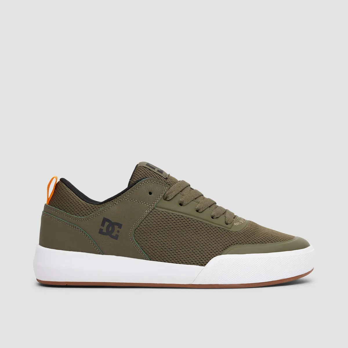 DC Transit Shoes - Olive/White