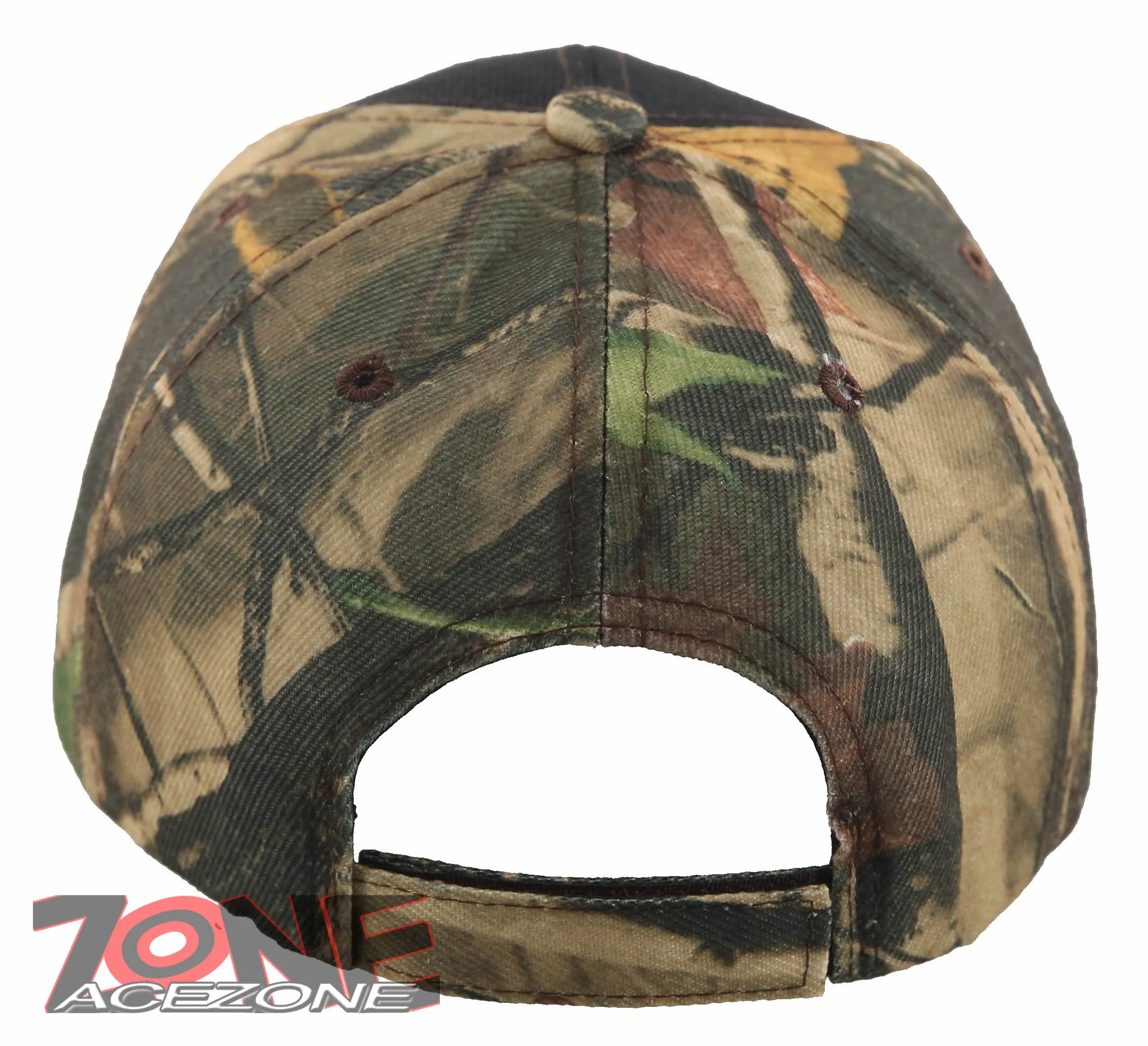 DEER BUCK OUTDOORS HUNTING S. FLAME CAP HAT N1 BK CAMO