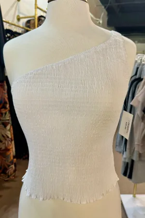 Delina Top White