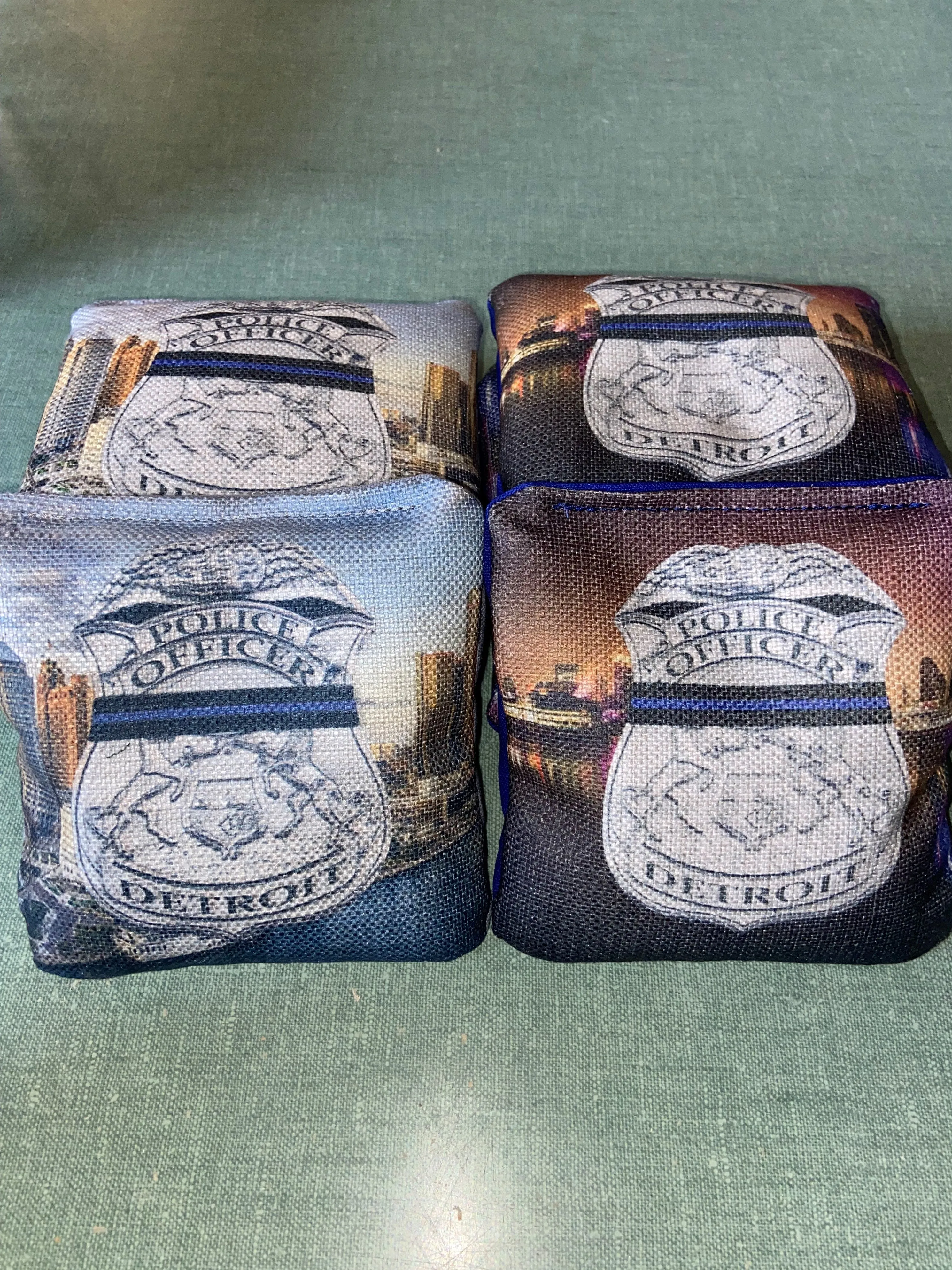 Detroit Police bags set of 8