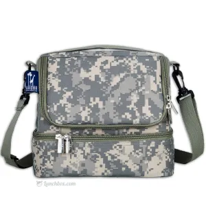 Double Decker Lunch Box - Digital Camo