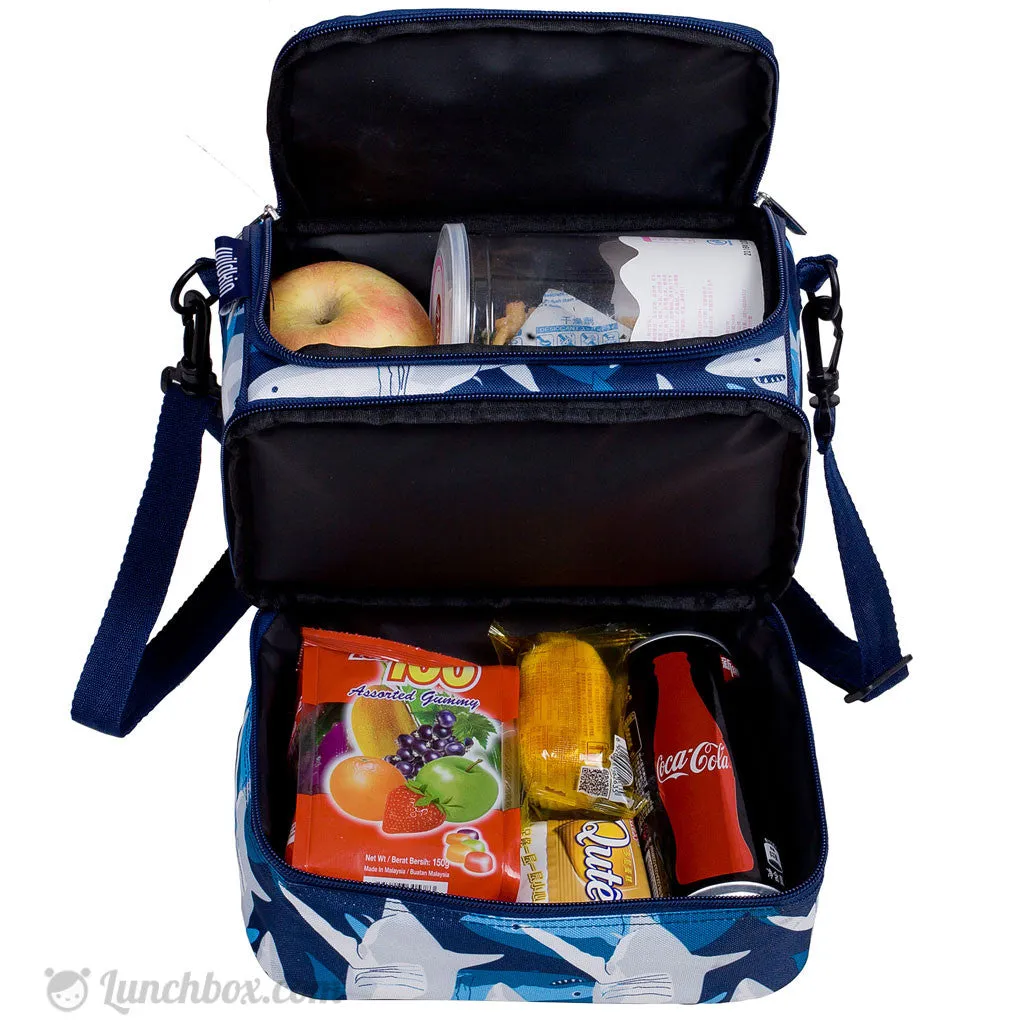 Double Decker Lunch Box - Sharks
