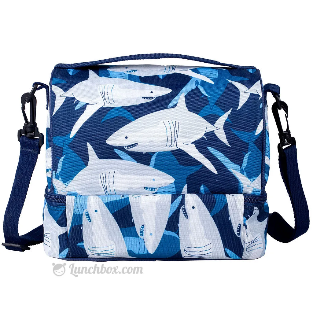 Double Decker Lunch Box - Sharks