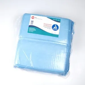 Dynarex #1341 Underpads, 17x24 in. 22 gram, 300 ct (3/100s)