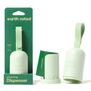 Earth Rated Poop Bag Dispenser 2.0 with 15 bags