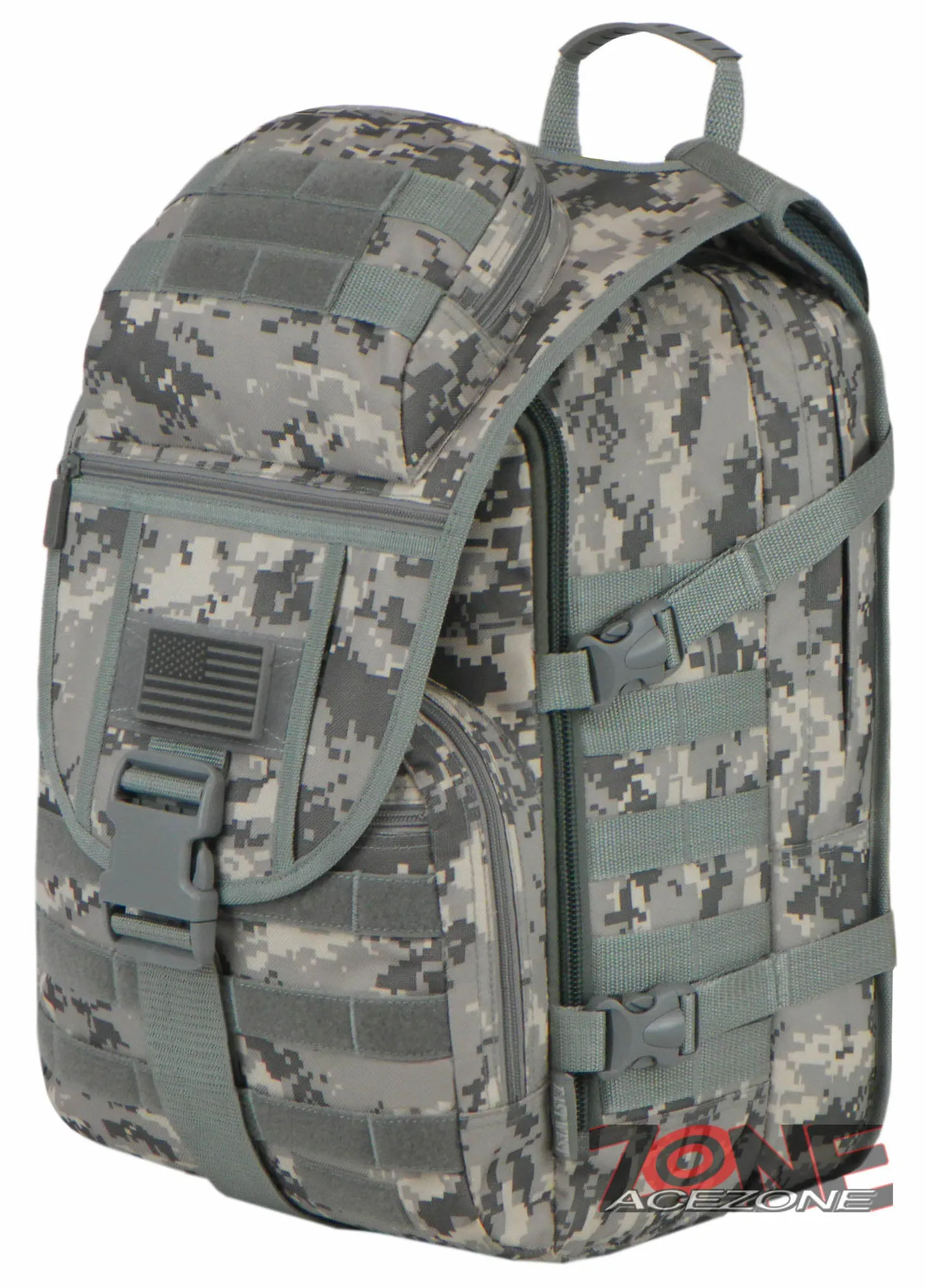 East West USA Tactical Molle Military Assault Hunting Backpack RTC504 ACU