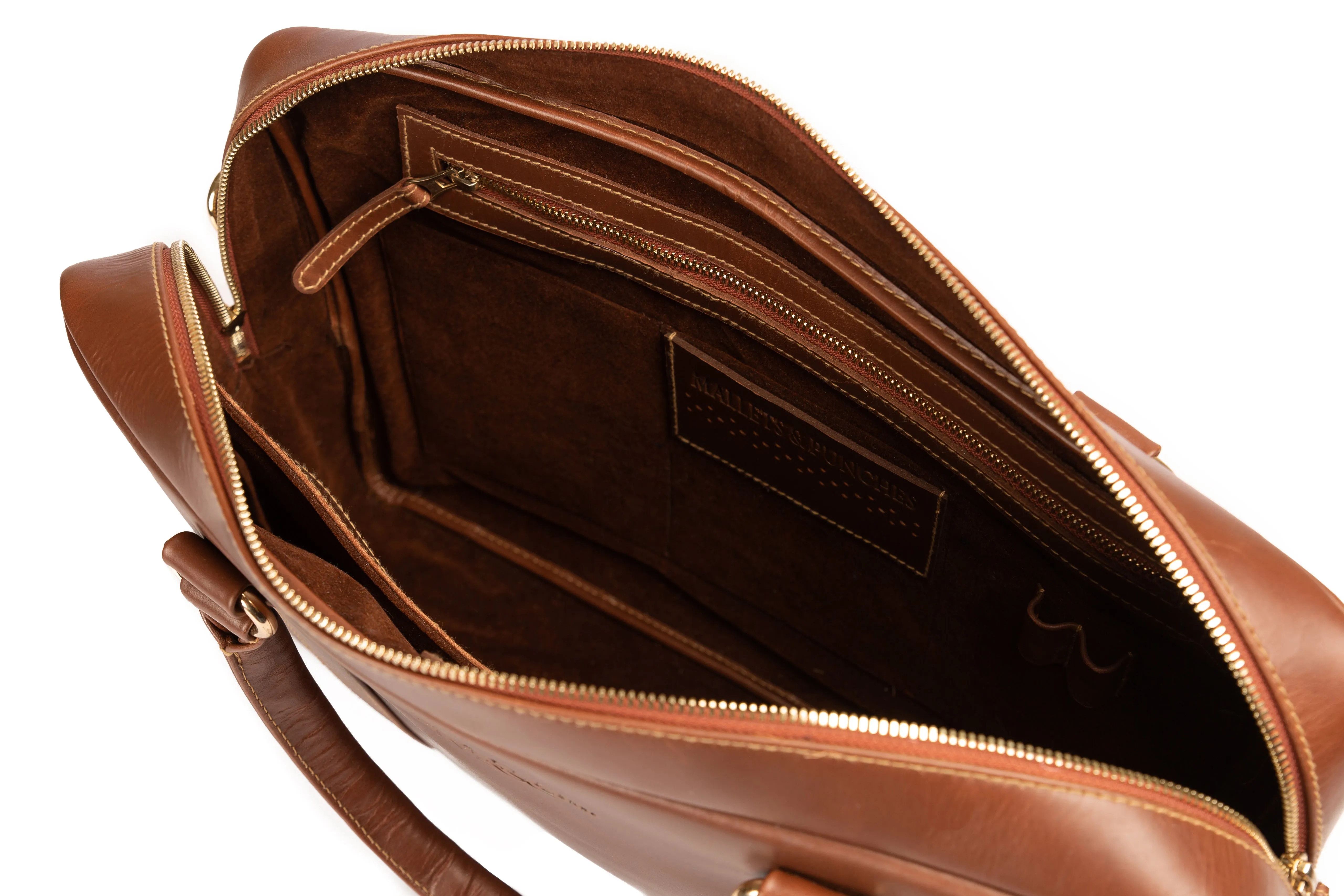 Elysium Brown Briefcase