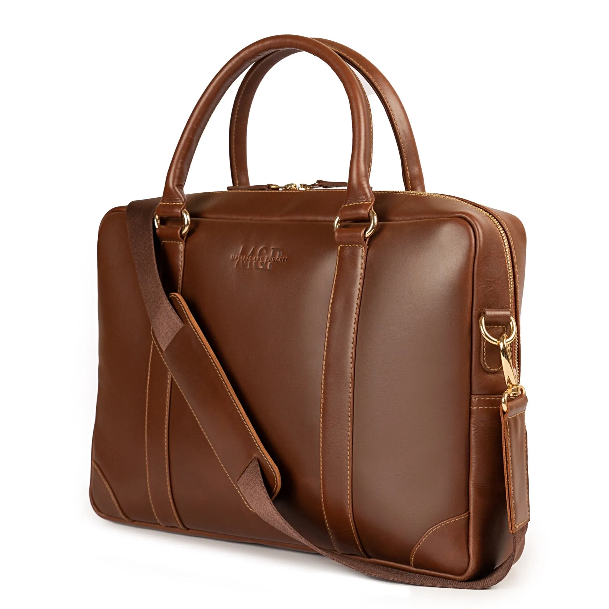 Elysium Brown Briefcase