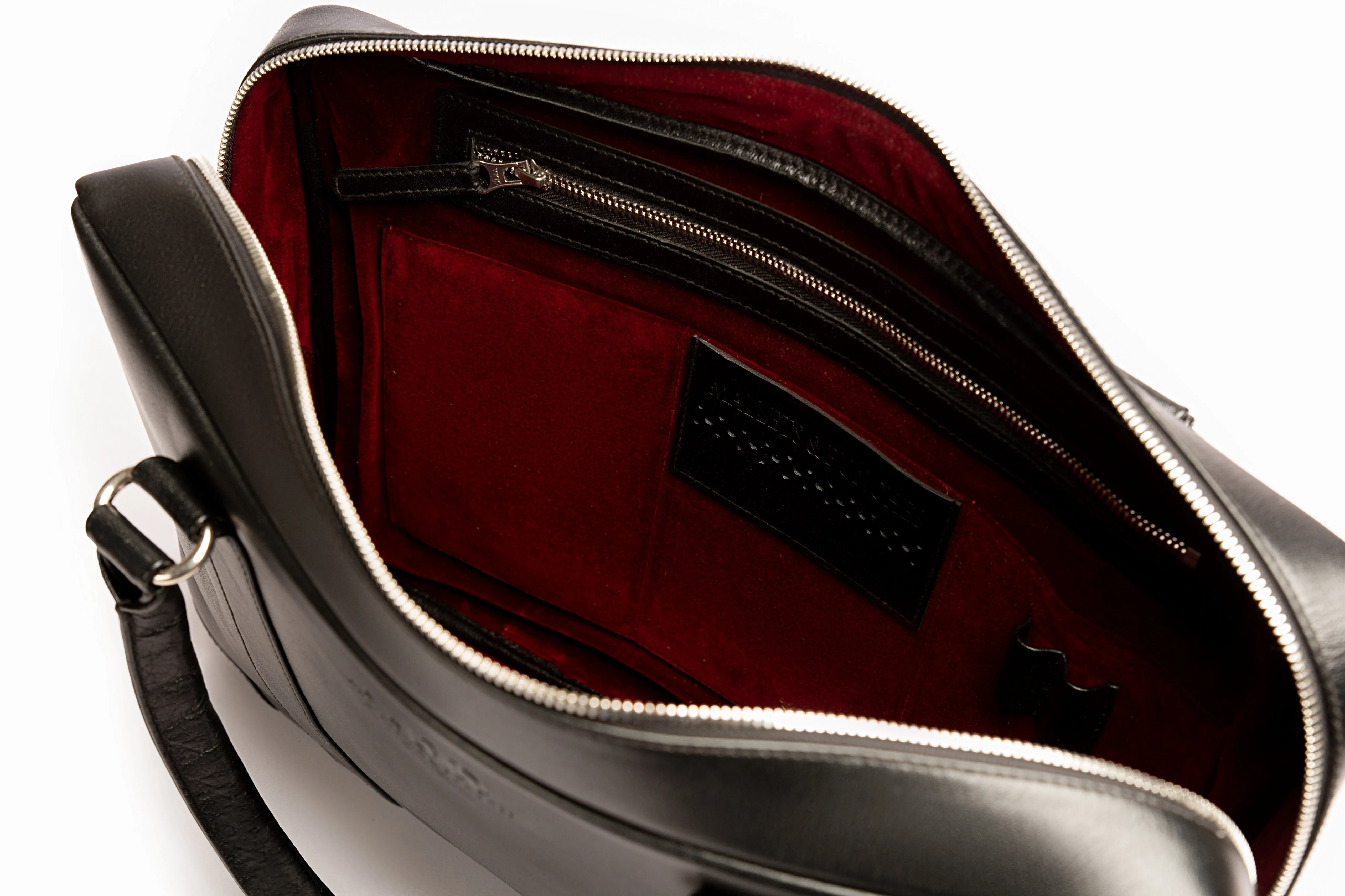 Elysium Dark Black Briefcase