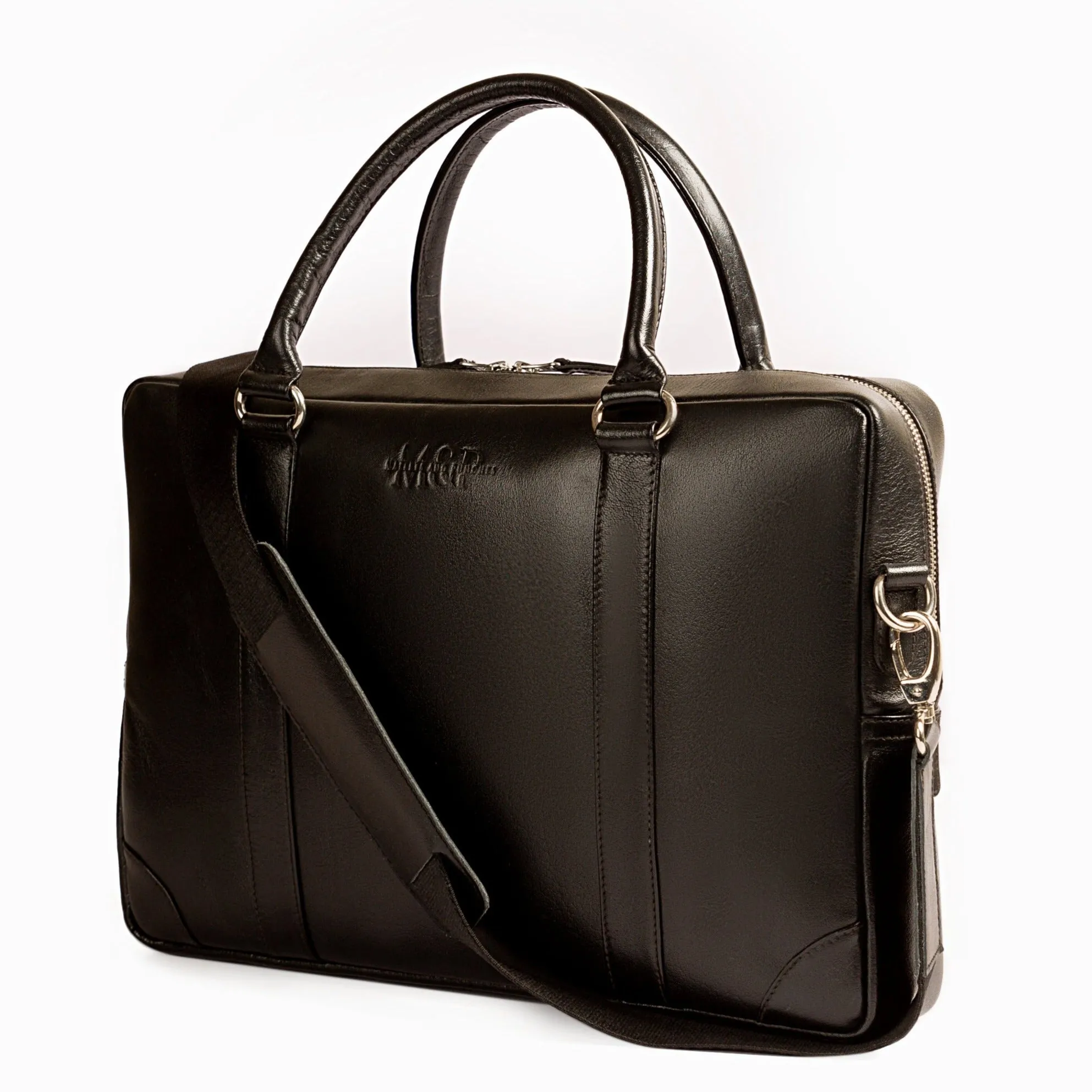 Elysium Dark Black Briefcase