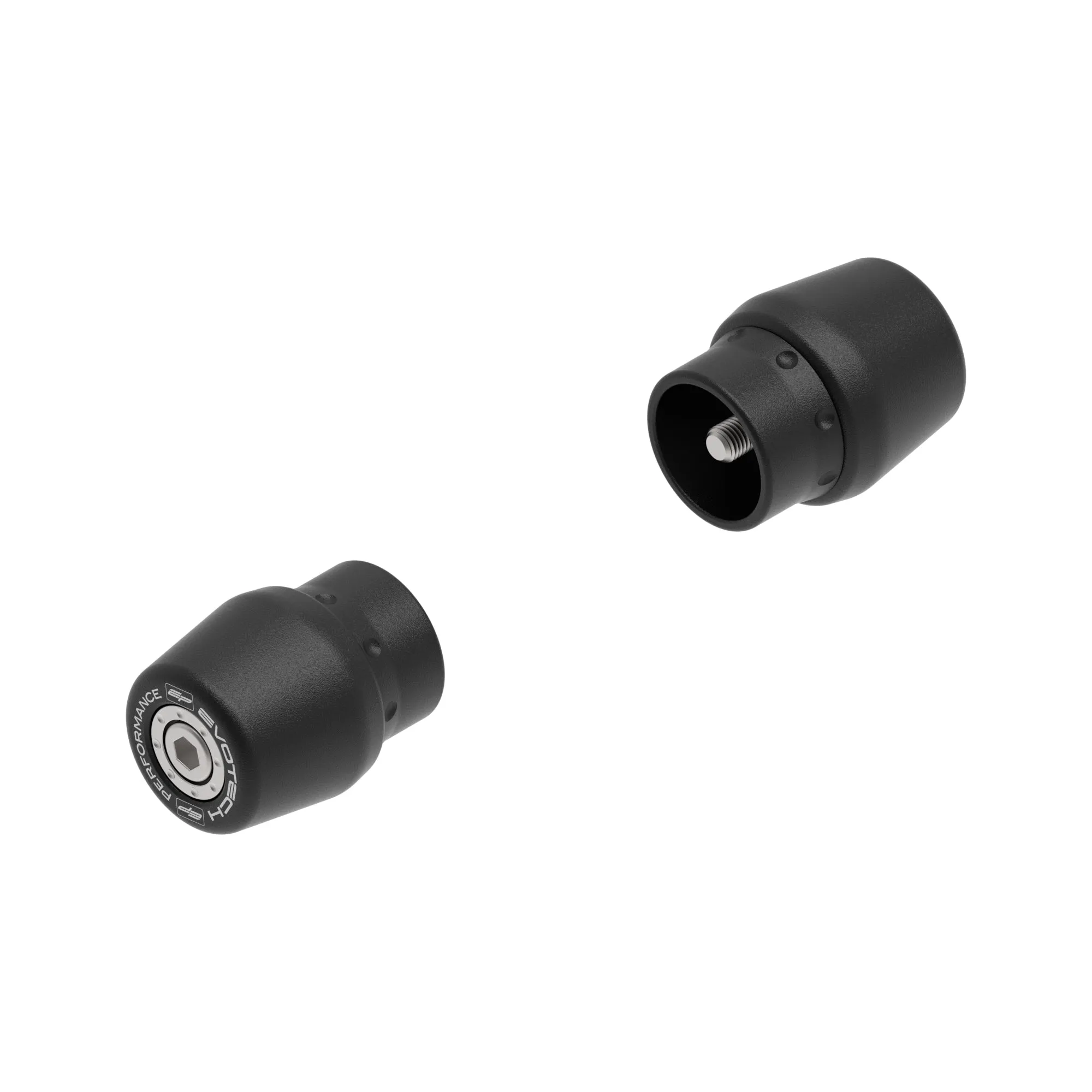 Evotech Bar End Weights (Race) - Triumph Daytona 660 (2024 )
