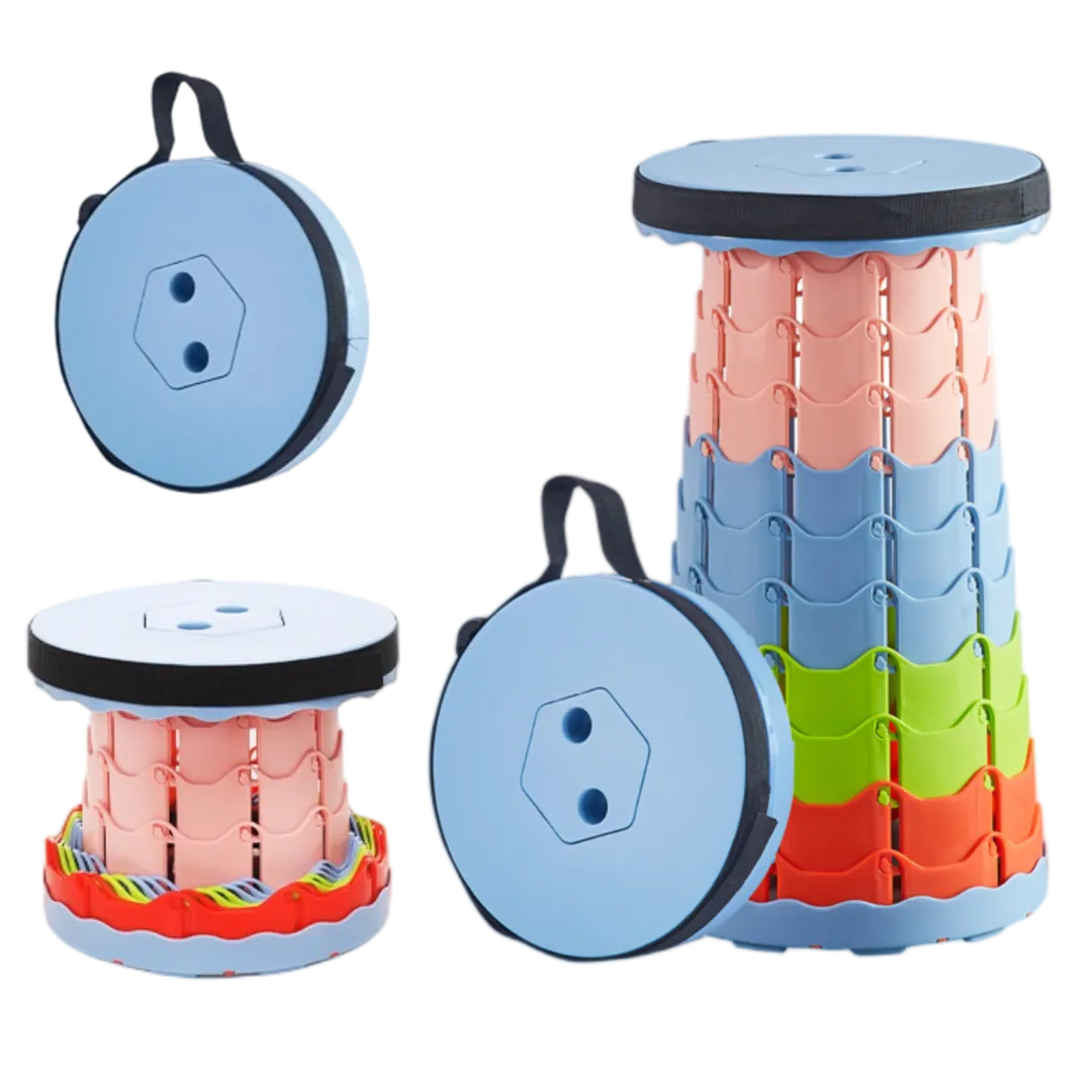 EZ Retractable Telescopic Stool