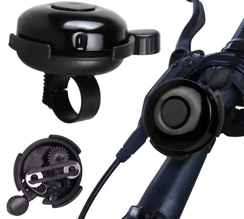 Fastped Bicycle Motu Bell Adjustable Bicycle Accessories, Black