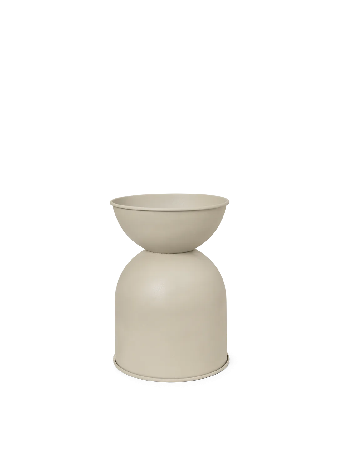 Ferm Living Hourglass Pot - Small Cashmere