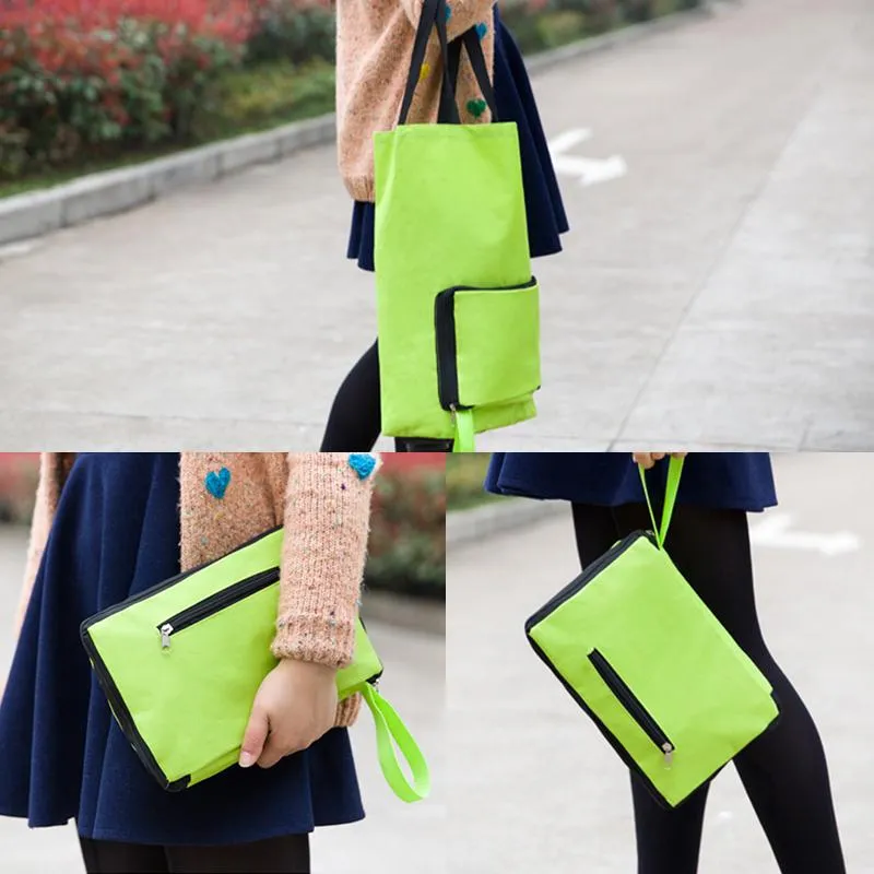 Foldable Shopping Trolley Bag With Wheels