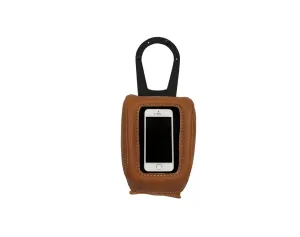 Genuine Leather Tank Pouch with Clear Pocket - 2880619-05