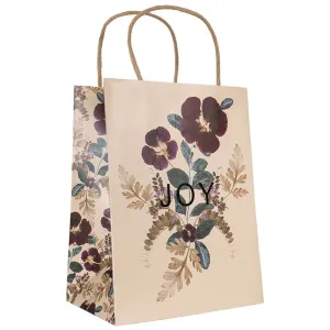 Gift Bag - Plum Leaves