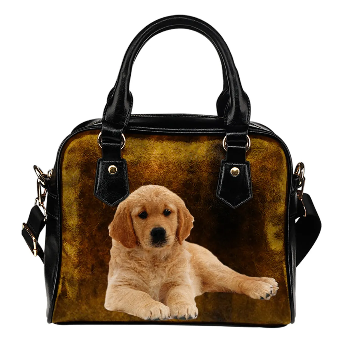 Golden Retriever Shoulder Bag