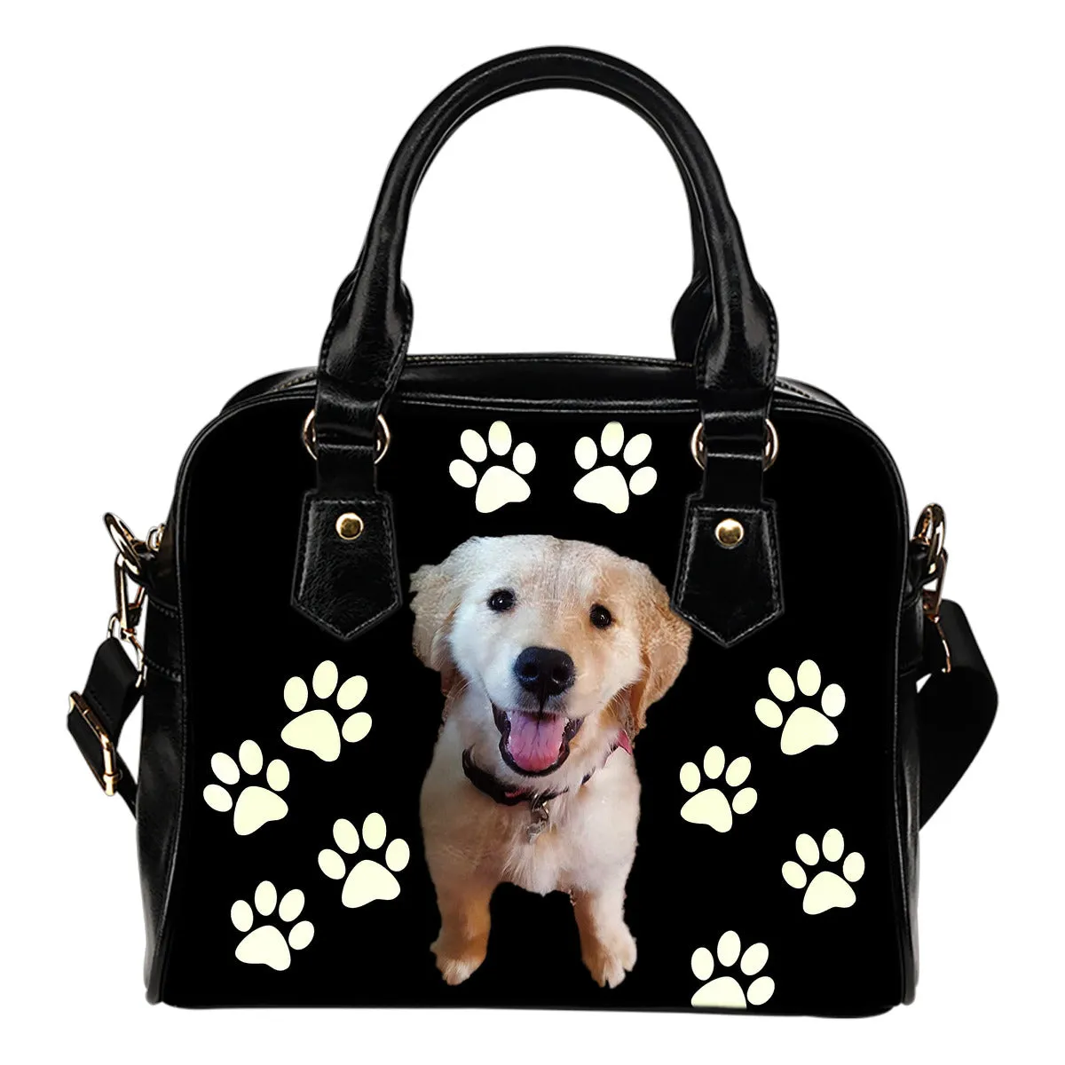 Golden Retriever Shoulder Bag