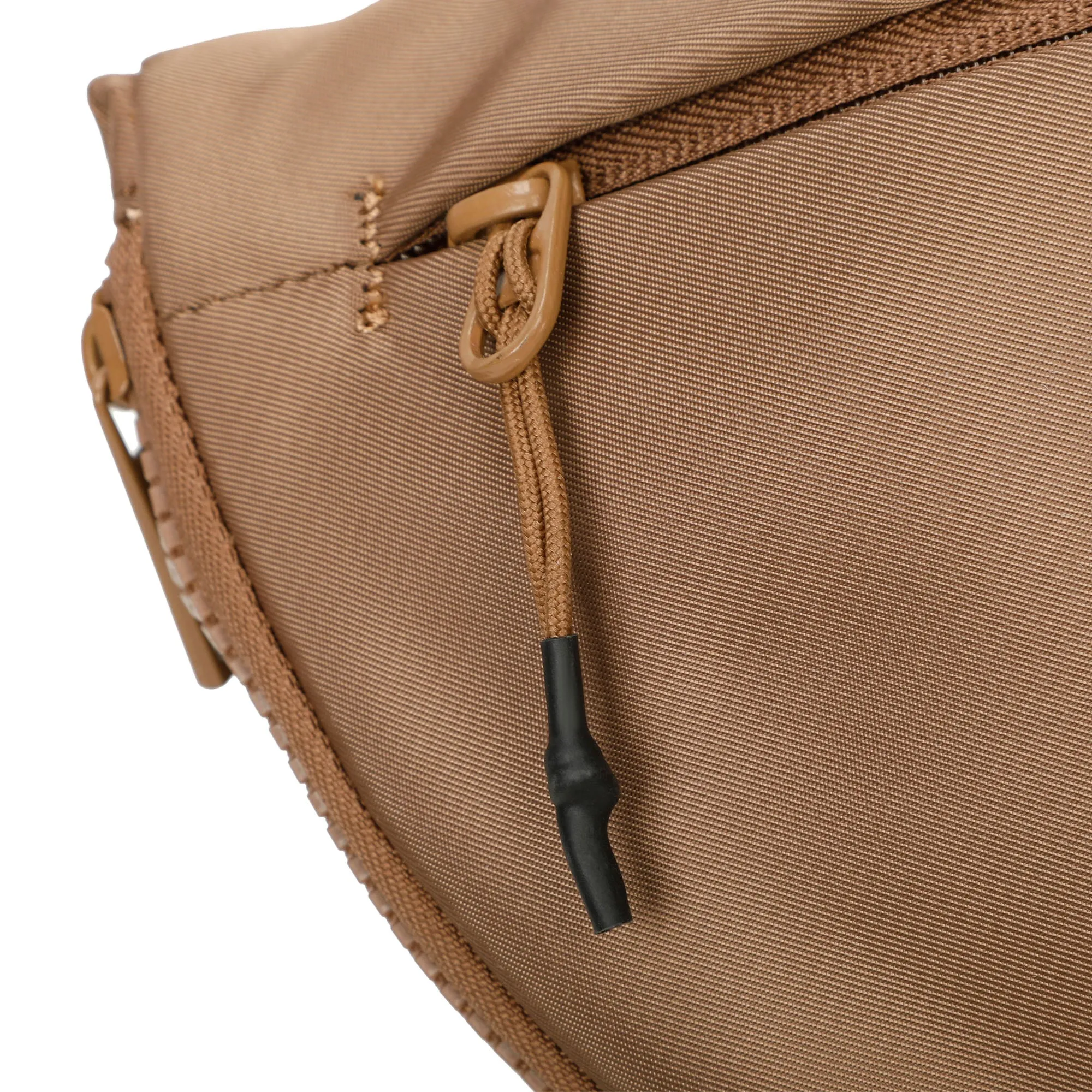 Hailey's Large Half Circle Nylon Bum Fanny Bag - Caramel