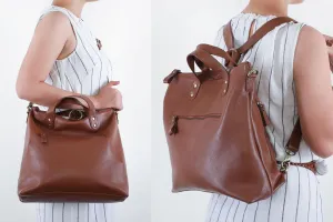 Hana Satchel in Dark Brown