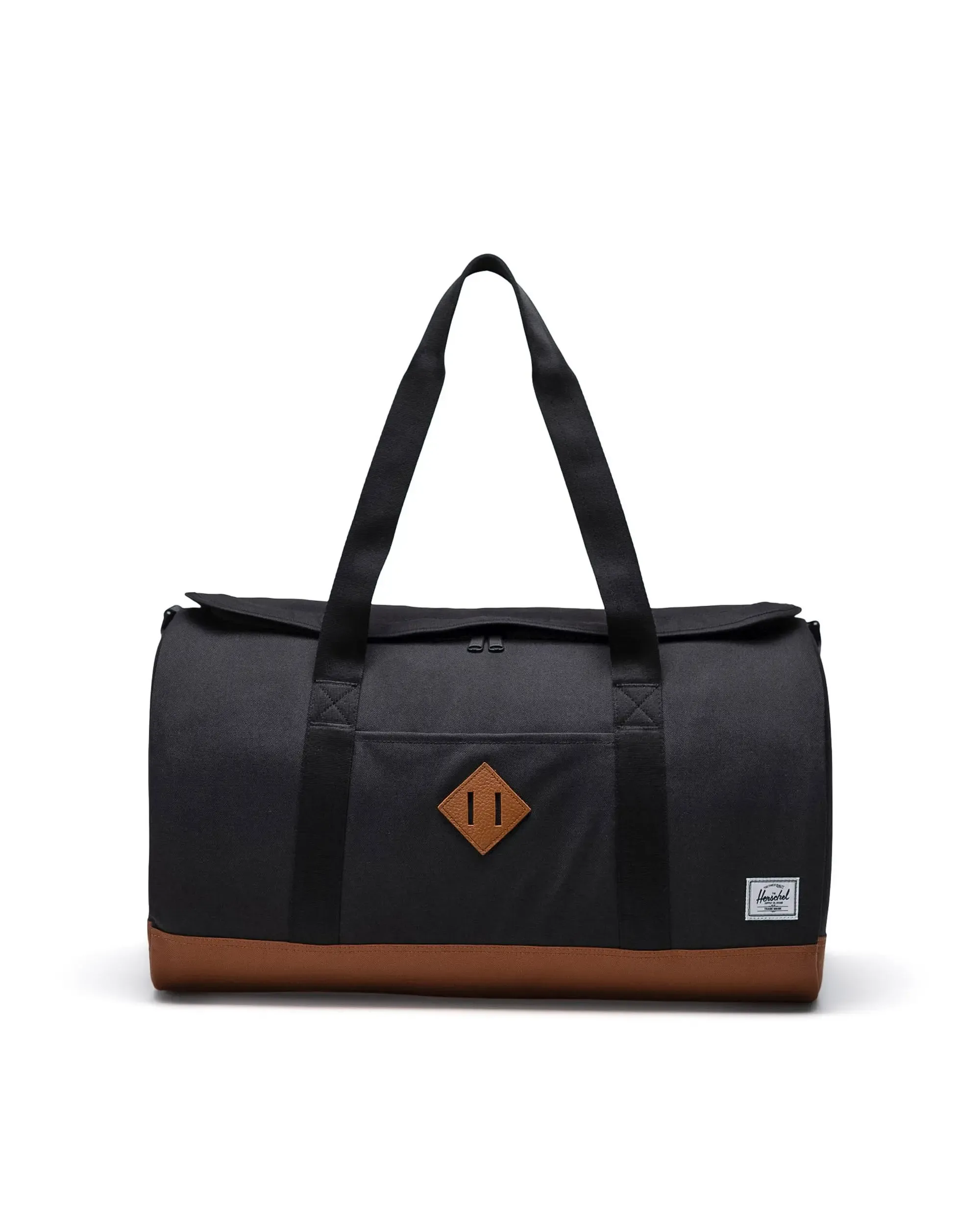 Herschel Heritage™ Duffle - 40L - Black/Saddle Brown
